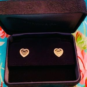 ❌❌SOLD❌❌Authentic Tiffany RTT 18K Rose Gold Earrings